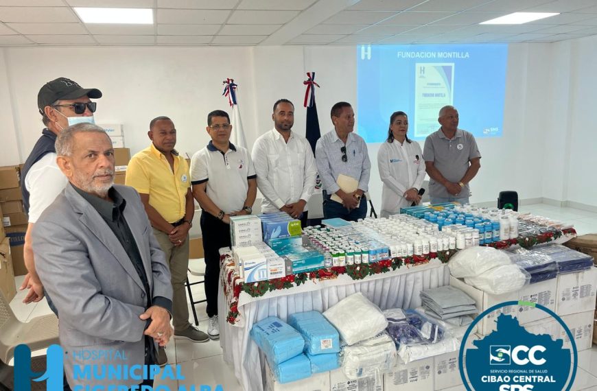 HOSPITAL MUNICIPAL SIGIFREDO ALBA RECIBE DONATIVO