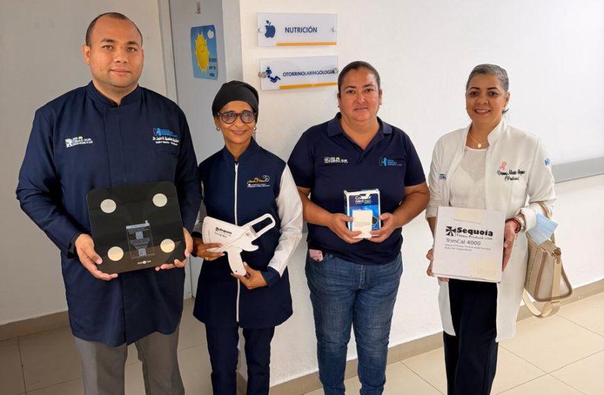 Hospital Municipal Dr. Sigifredo Alba Dom&iacute;nguez fortalece el Departamento de Nutrici&oacute;n con la entrega de nuevos equipos.